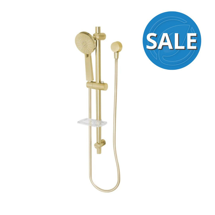 Phoenix Vivid Rail Shower - Brushed Gold