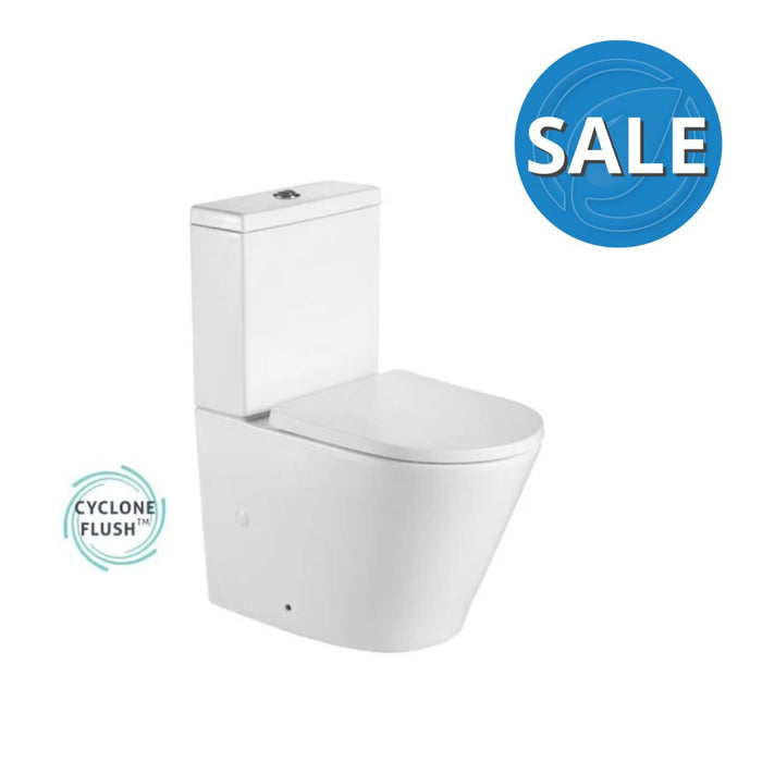 Decina Prezzo Rimless Wall Faced Toilet Suite