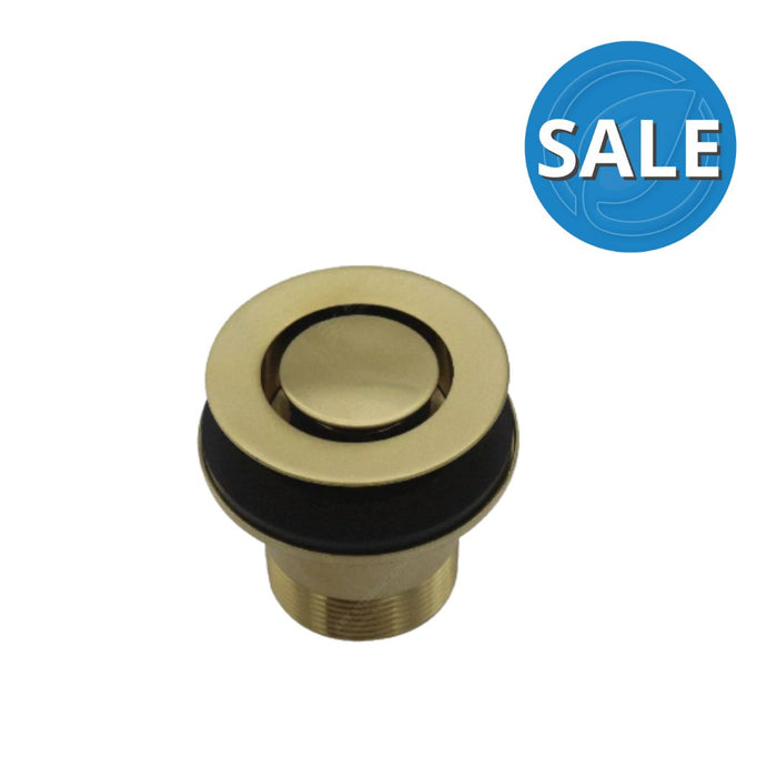 ART Plumbing Bath Pop Down Waste 40mm - Brushed Gold