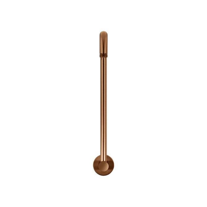 Meir High Rise Shower Arm - Lustre Bronze-blue-leaf-bathware