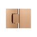 Meir Glass to Glass Shower Door Hinge - Lustre Bronze-blue-leaf-bathware
