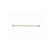 Meir Round Single Towel Rail 600mm - Lustre Bronze-blue-leaf-bathware
