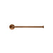Meir Round Guest Towel Rail - Lustre Bronze-blue-leaf-bathware