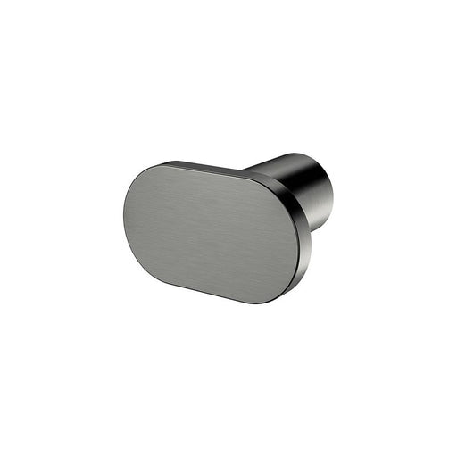 Meir Öppen T-Pull Cabinet Handle (Brushed) - Shadow Gunmetal-blue-leaf-bathware