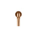 Meir Round Swivel Wall Spout - Lustre Bronze-blue-leaf-bathware