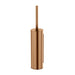 Meir Round Toilet Brush & Holder - Lustre Bronze-blue-leaf-bathware