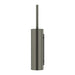 Meir Round Toilet Brush & Holder - Shadow Gunmetal-blue-leaf-bathware