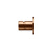 Meir Round Wall Mixer Pinless Handle Trim Kit (In-wall Body Not Included) - Lustre Bronze-blue-leaf-bathware