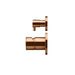 Meir Round Diverter Mixer Pinless Handle Trim Kit (In-wall Body Not Included) - Lustre Bronze-blue-leaf-bathware