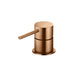 Meir Round Deck Mounted Mixer - Lustre Bronze-blue-leaf-bathware