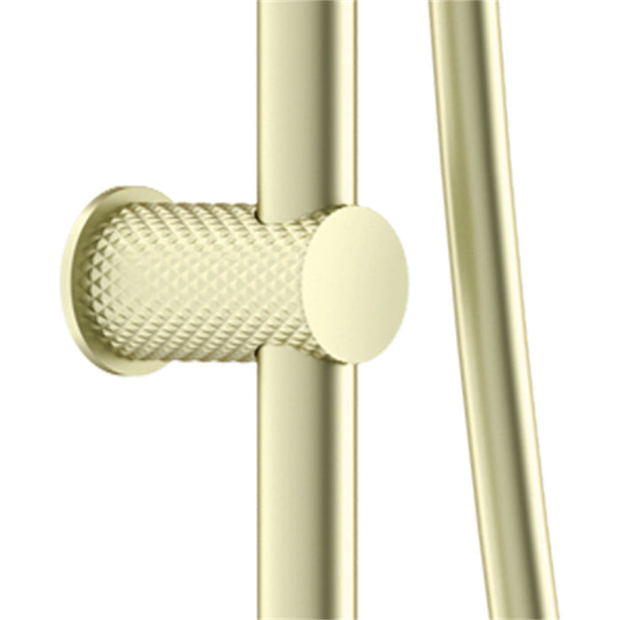 Nero Opal Shower Rail - Brushed Gold-NR251905dBG-blue-leaf-bathware