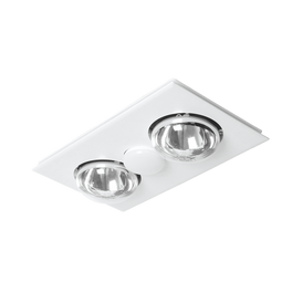 Martec Striker 2 – 3 in 1 Bathroom Heater and Exhaust Fan with Tricolour LED Light - White