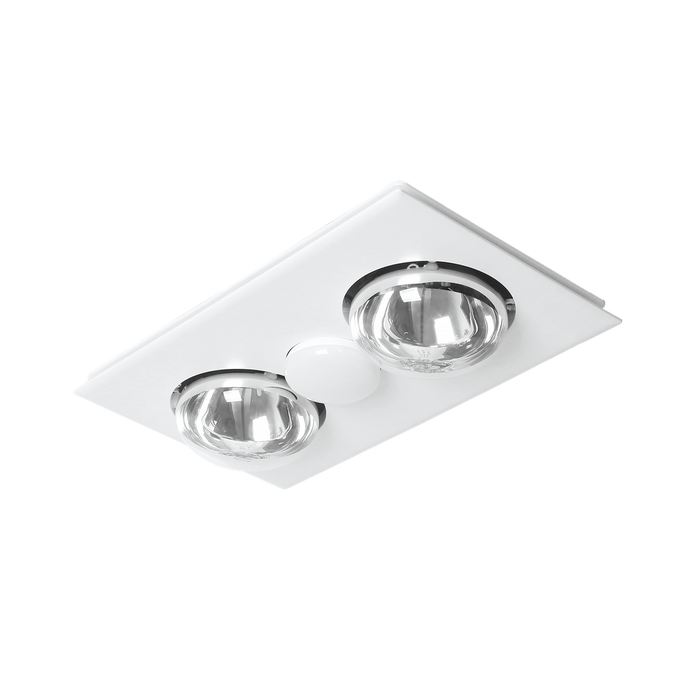 Martec Striker 2 – 3 in 1 Bathroom Heater and Exhaust Fan with Tricolour LED Light - White