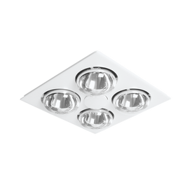 Martec Striker 4 – 3 in 1 Bathroom Heater and Exhaust Fan with Tricolour LED Light - White