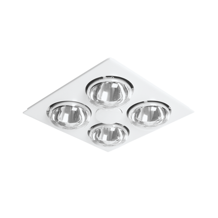 Martec Striker 4 – 3 in 1 Bathroom Heater and Exhaust Fan with Tricolour LED Light - White