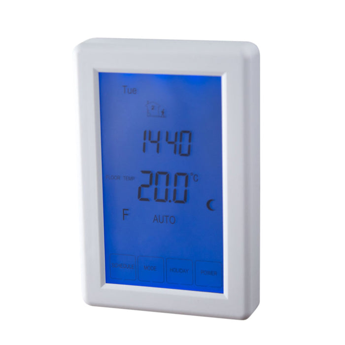 Radiant Digital Underfloor Heating Thermostat White - Vertical