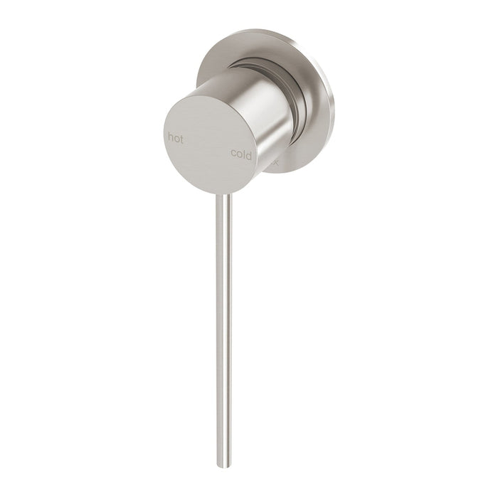 Phoenix Vivid Slimline Wall Mixer 60mm Backplate & Extended Lever - Brushed Nickel