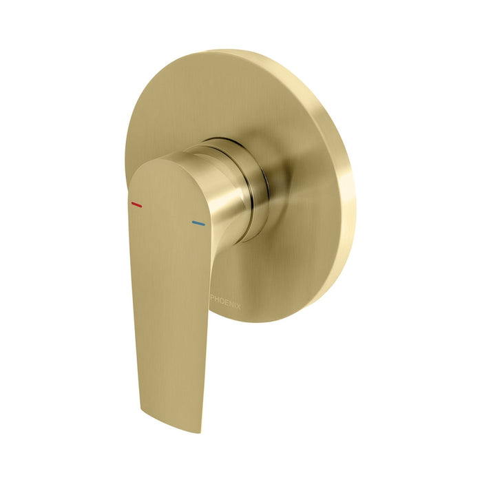 Phoenix Arlo Shower / Wall Mixer Trim Kit Only - Brushed Gold