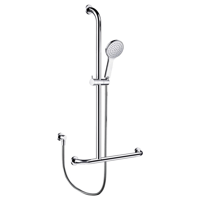 Fienza Luciana Care Inverted T Rail Shower - Left-Hand