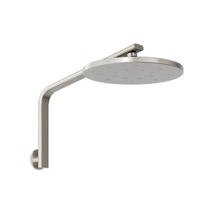 Phoenix Oxley High-Rise Shower Arm and Rose - Brushed Nickel