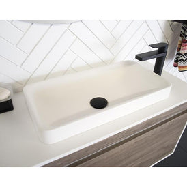 ADP Faith Semi-Inset Solid Surface Basin-blue-leaf-bathware