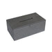 ADP Leatherette Tissue Box-TISSUEBOX23GY-blue-leaf-bathware