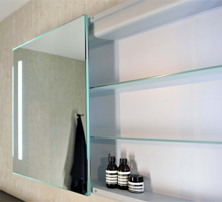 Remer Amber Shaving Cabinet with Frontlit LED Light