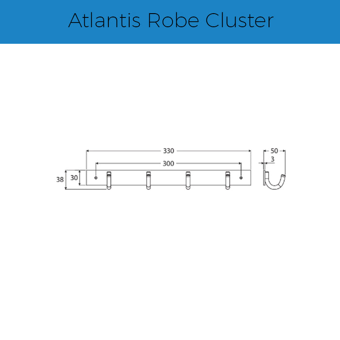 Fienza Atlantis Robe Cluster