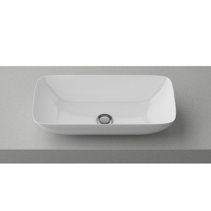 Timberline Bloom Above Counter Basin - White Gloss