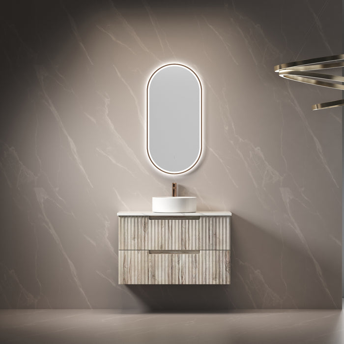 Aulic Beau Monde LED Mirror with Touch-Free Sensor