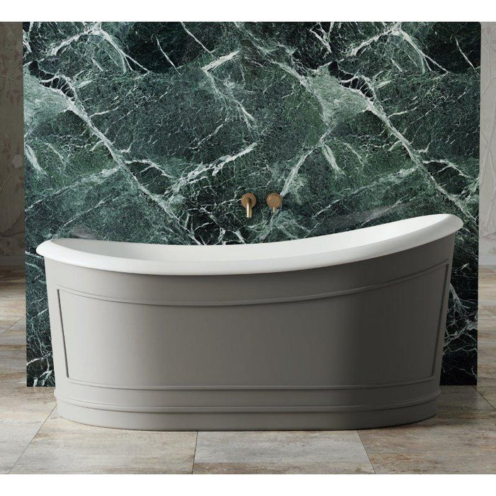 Belbagno Ritz 1675mm Freestanding Bath Tub