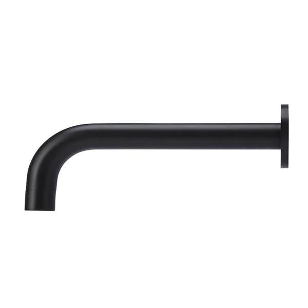 Meir Round Curved Spout 200mm - Matte Black