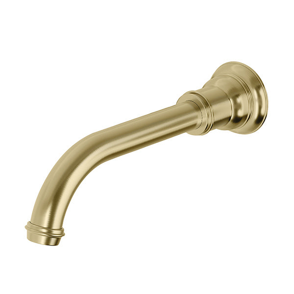 Phoenix Cromford Wall Basin / Bath Outlet  - Brushed Gold