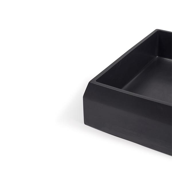 Nood Co Prism Rectangle Basin Wall Hung - 14 Colours