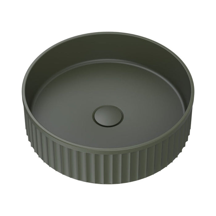 Fienza Minka Round Solid Surface Above Counter Basin - Forest