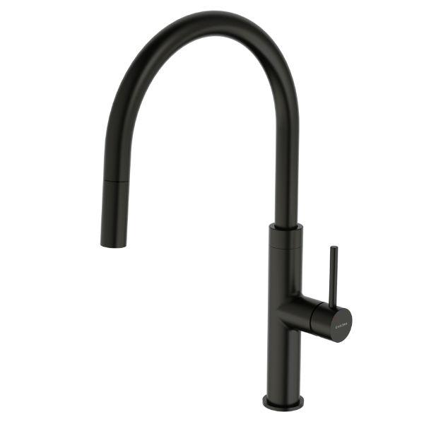 Caroma Liano II Pull Out Sink Mixer - Black Matte