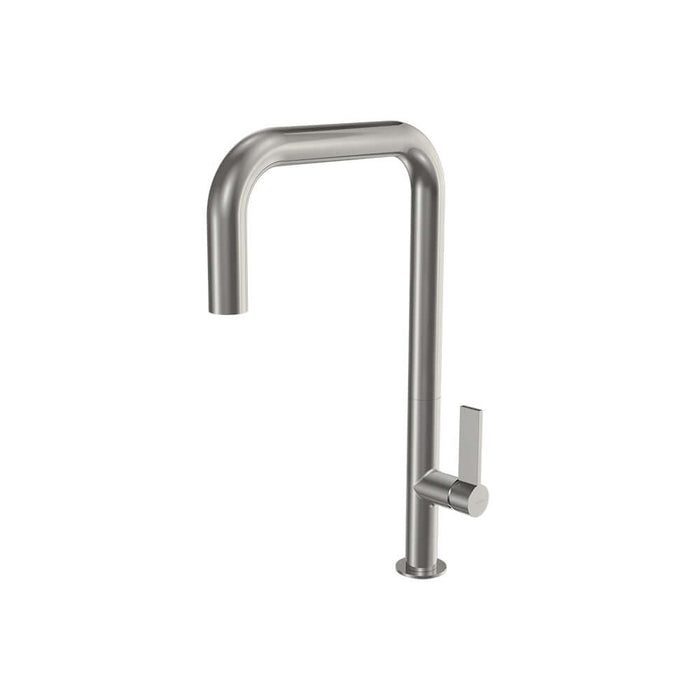 Parisi Ergo 30 Kitchen Mixer with Square Spout - Brushed Nickel