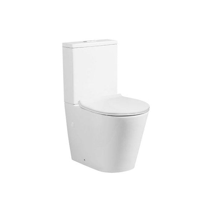 Decina Fabrino Rimless Wall Faced Toilet Suite