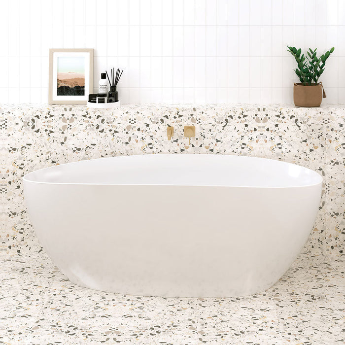 Fienza Dayo Freestanding Bath 1700mm - White