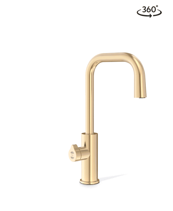Zip HydroTap G5 C100 Cube Plus - Brushed Gold (Chilled)