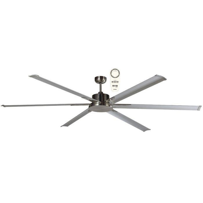 Martec Albatross 84" DC Ceiling Fan With Remote - Brushed Nickel