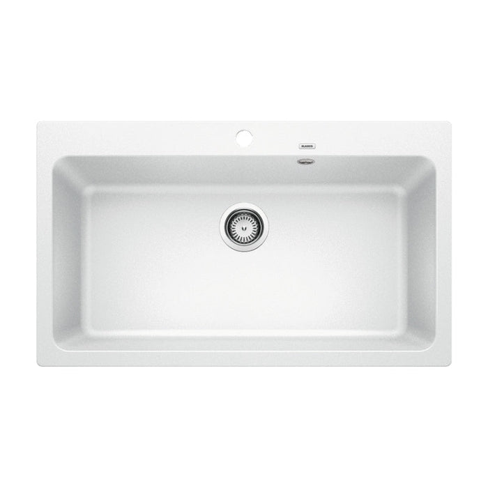 Blanco Naya XL 9 Single Bowl Inset Sink - White