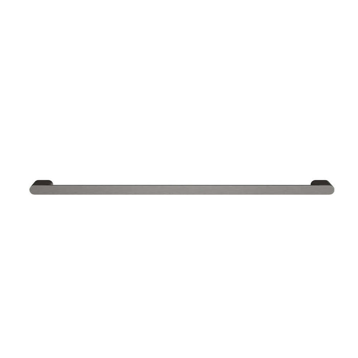Parisi Ellisse Single Towel Rail 640mm Slimline - Brushed Nickel