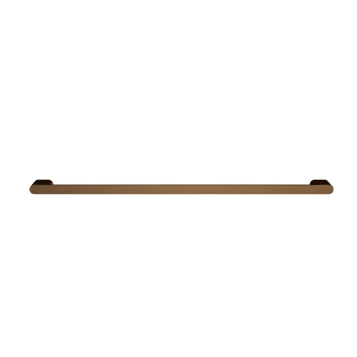 Parisi Ellisse Single Towel Rail 640mm Slimline - Matt Bronze