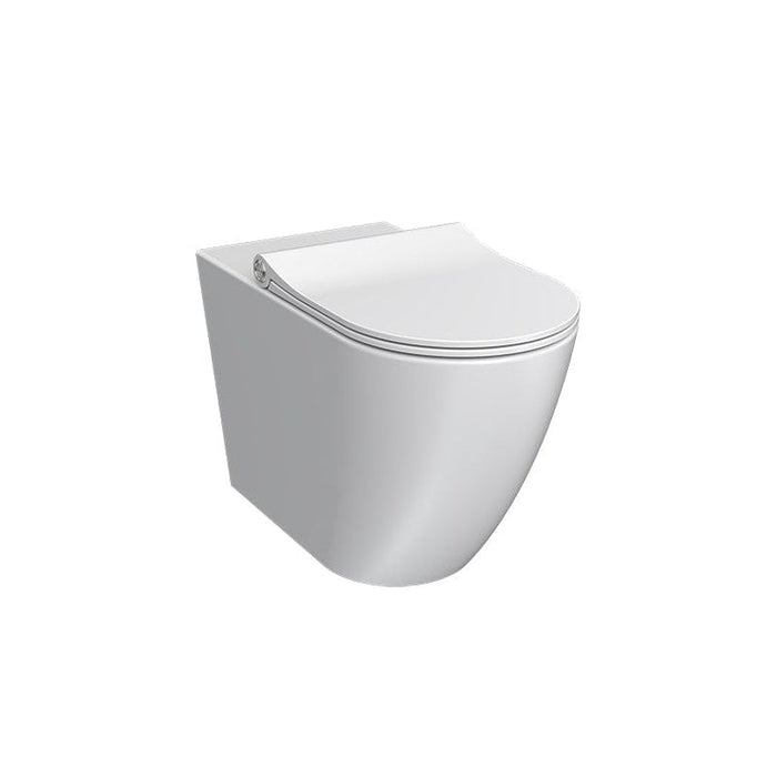 Parisi Ellisse MKII Ambulant Rimless Wall Faced Pan with Pressalit Seat