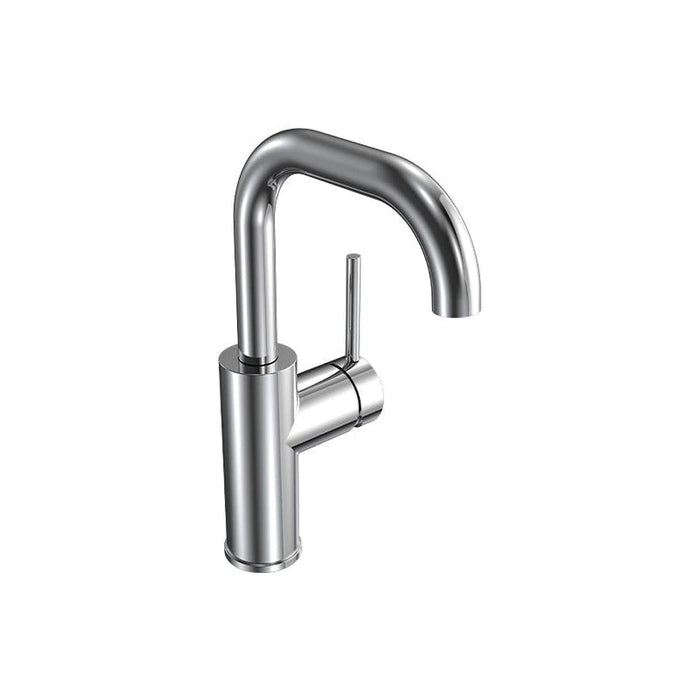 Parisi Envy Mid Height Basin Mixer with Square Spout Chrome