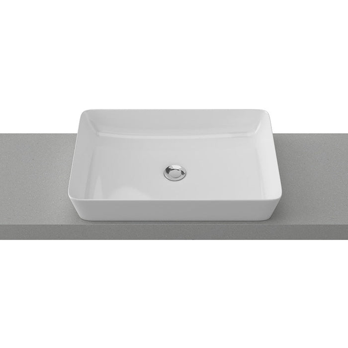 Timberline Quill Above Counter Basin - White Gloss