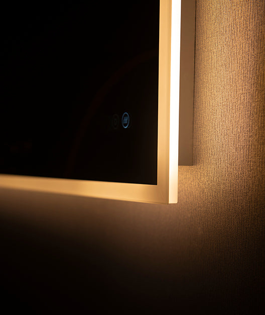 Remer Kara LED Mirror with Demister and Light Colour Switch