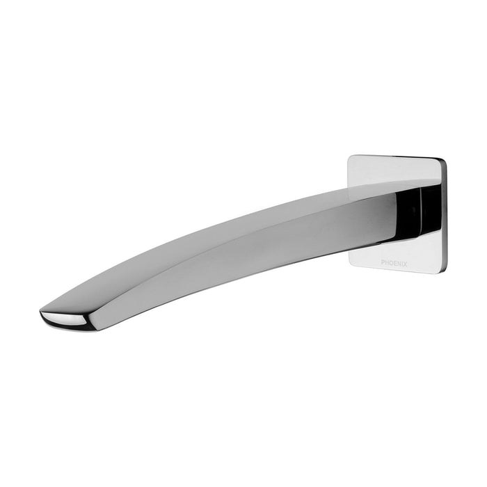 Phoenix Rush Wall Basin Outlet 280mm - Chrome