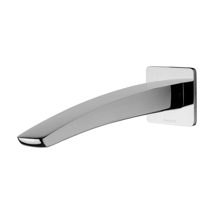 Phoenix Rush Wall Basin Outlet 230mm - Chrome